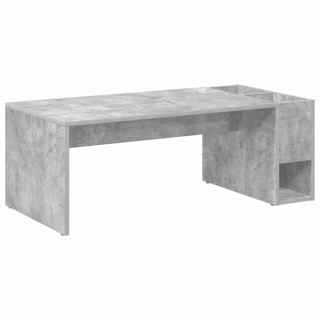 Tavolino da salotto Grigio cemento 101,5 x 50 x 37 cm 891195