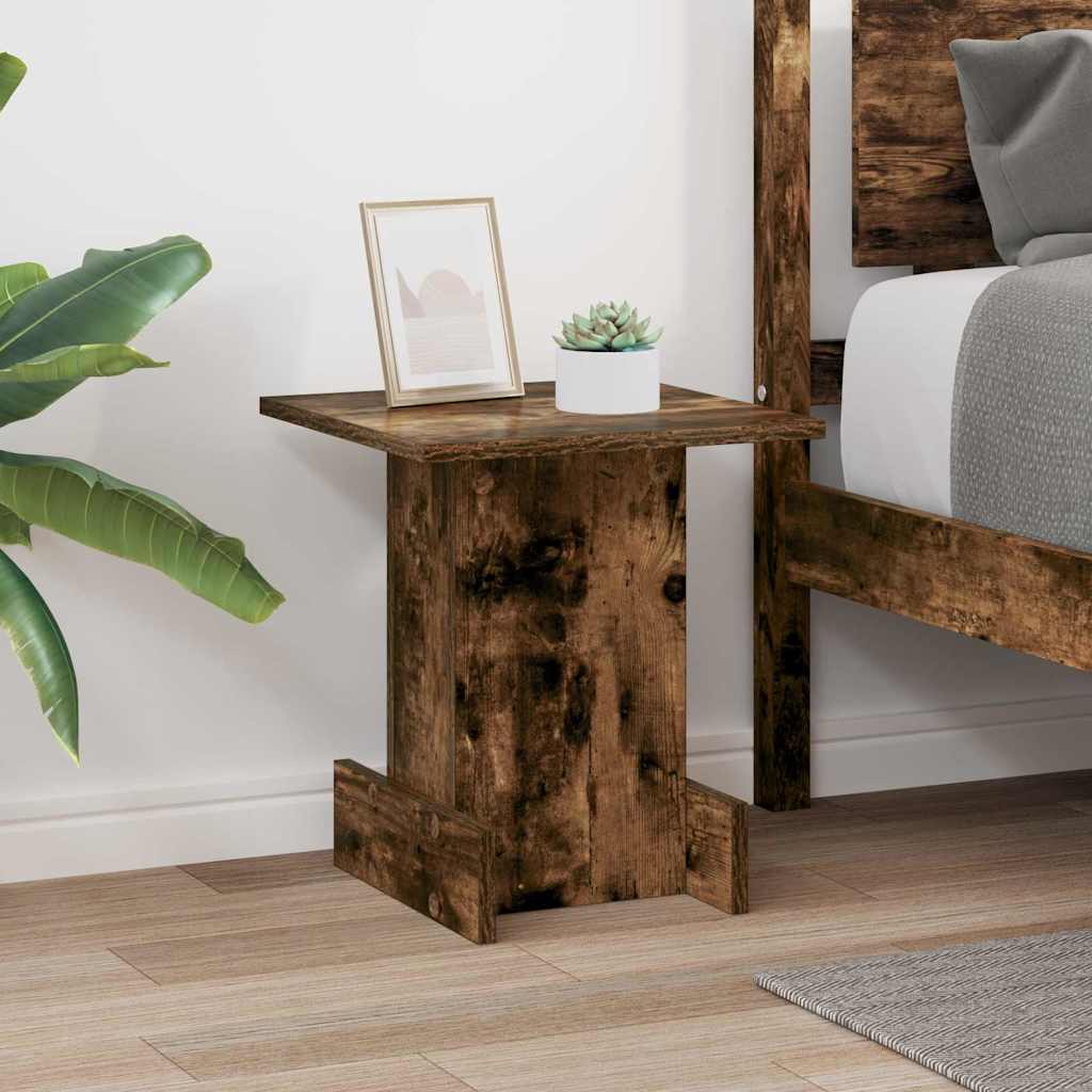 Tavolino Rovere fumé 35,5 x 35 x 40 cm Legno multistrato 891212