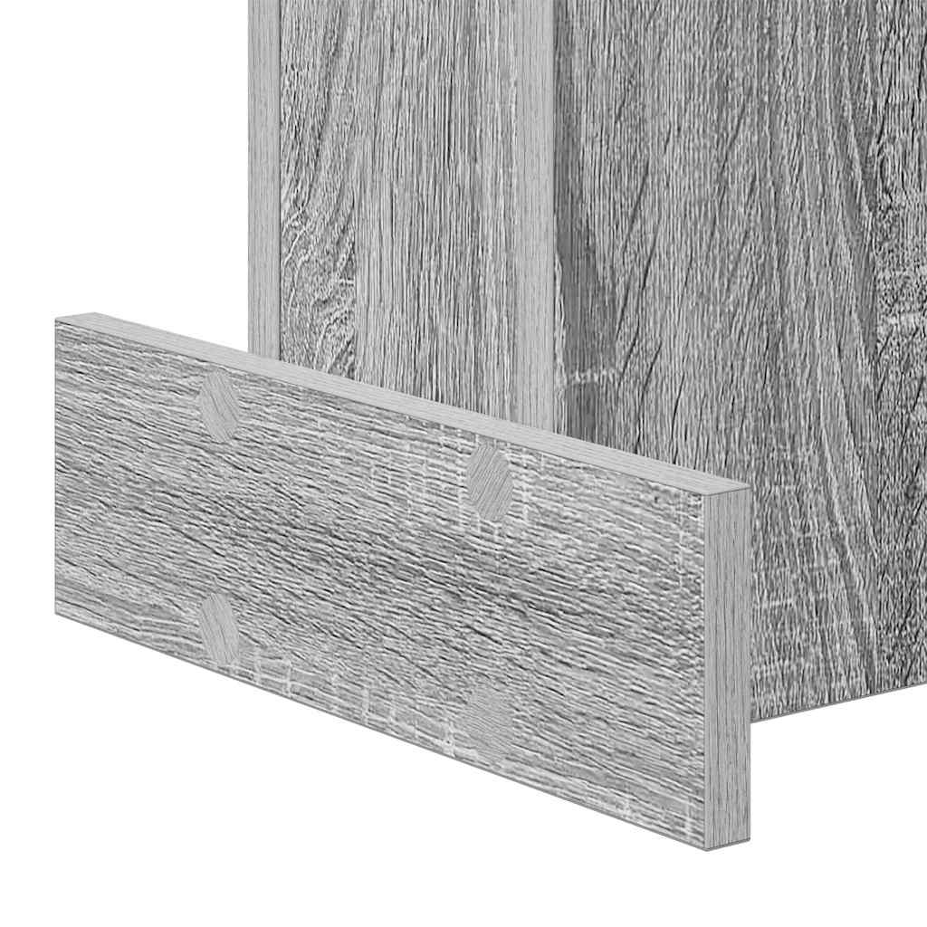 Tavolino Grigio Sonoma 35,5 x 35 x 40 cm Legno multistrato 891213