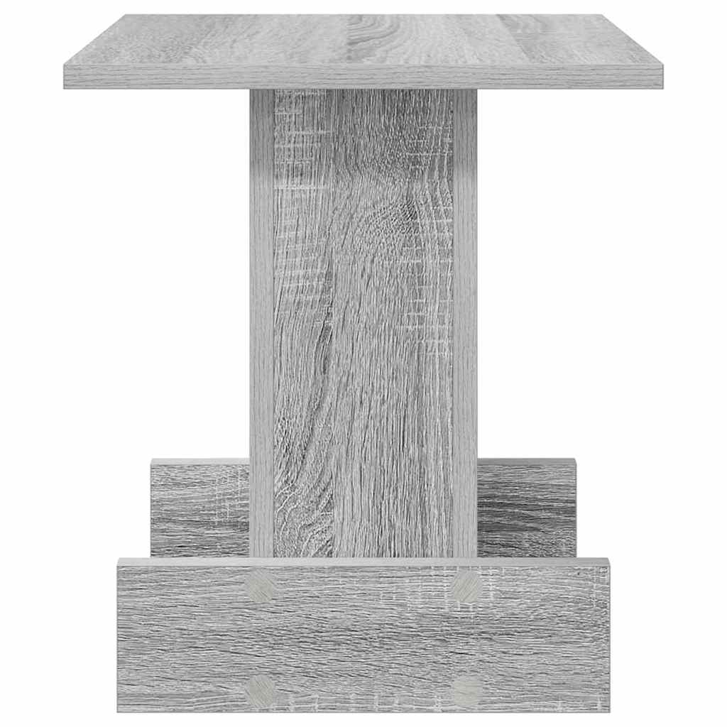 Tavolino Grigio Sonoma 35,5 x 35 x 40 cm Legno multistrato 891213