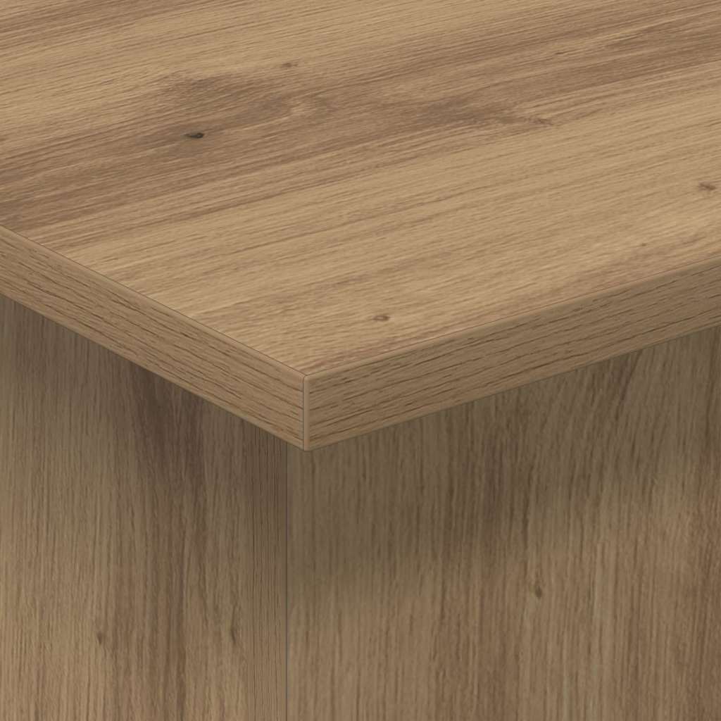 Tavolino Rovere artigianale 35,5 x 35 x 40 cm Legno multistrato 891215