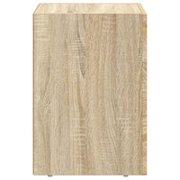 Comodino Rovere Sonoma 29.5 x 35 x 50 cm Legno multistrato 891228