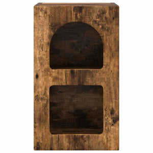 Comodino Rovere fumé 29.5 x 35 x 50 cm Legno multistrato 891234