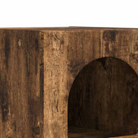 Comodino 2 pcs Rovere fumé 29.5 x 35 x 50 cm Legno multistrato 891235