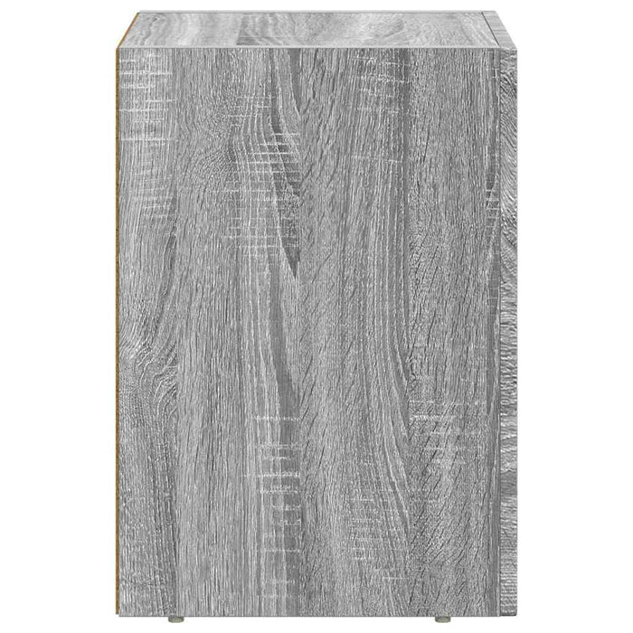 Comodino Grigio Sonoma 29.5 x 35 x 50 cm Legno multistrato 891236