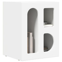 Comodino Bianco 40 x 35 x 50 cm Legno multistrato 891244