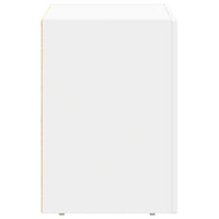 Comodino Bianco 40 x 35 x 50 cm Legno multistrato 891244