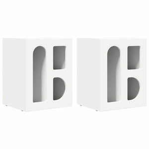 Comodino 2 pcs Bianco 40 x 35 x 50 cm Legno multistrato 891245