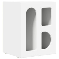 Comodino 2 pcs Bianco 40 x 35 x 50 cm Legno multistrato 891245