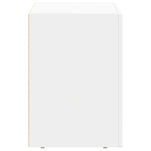 Comodino 2 pcs Bianco 40 x 35 x 50 cm Legno multistrato 891245