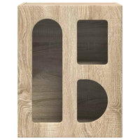 Comodino 2 pz-Set di 2 Tavolino da notte Rovere Sonoma 40 x 35 x 50 cm Legno multistrato