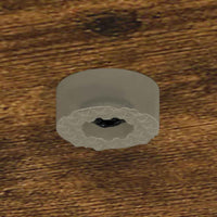 Comodino Rovere fumé 40 x 35 x 50 cm Legno multistrato 891254