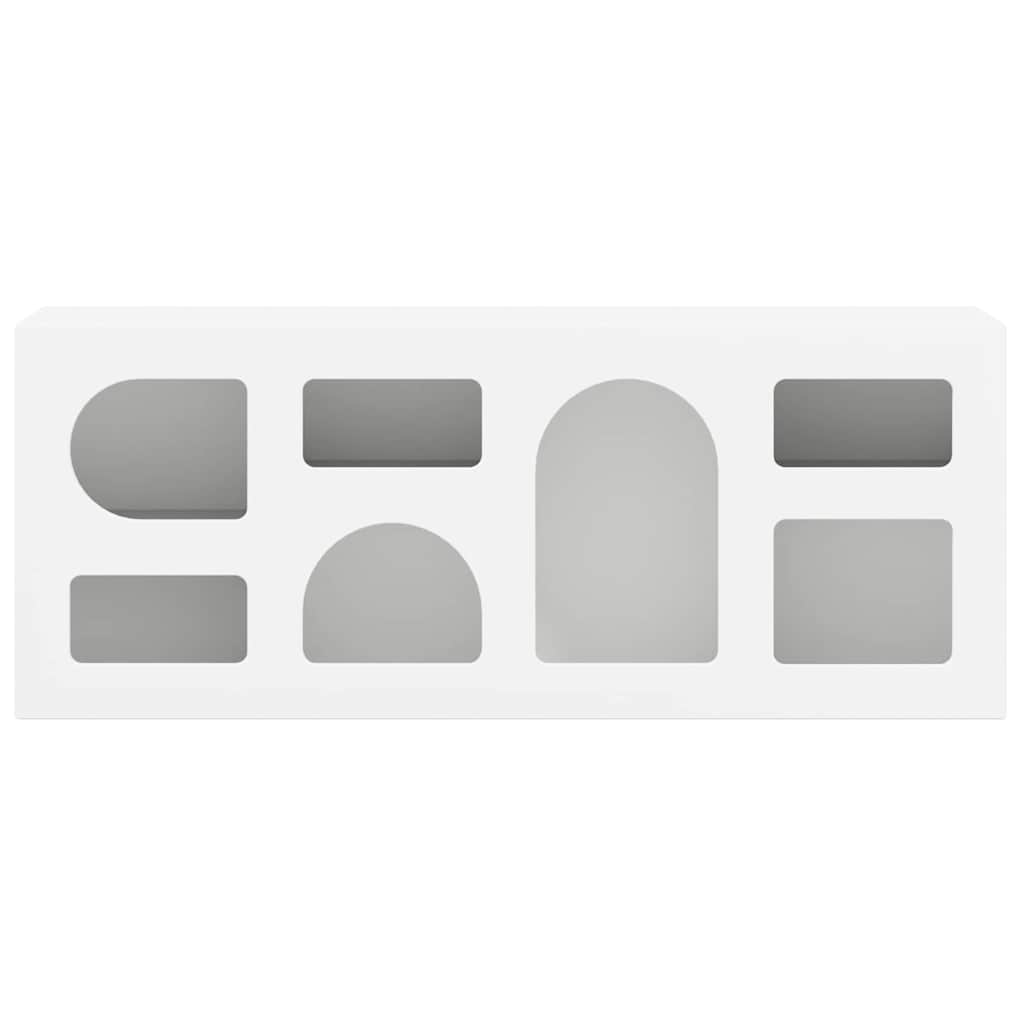 Mobile TV-Credenza TV-Console TV Bianco 100 x 35 x 40 cm Legno multistrato