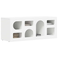 Mobile TV-Credenza TV-Console TV Bianco 100 x 35 x 40 cm Legno multistrato