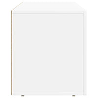 Mobile TV-Credenza TV-Console TV Bianco 100 x 35 x 40 cm Legno multistrato