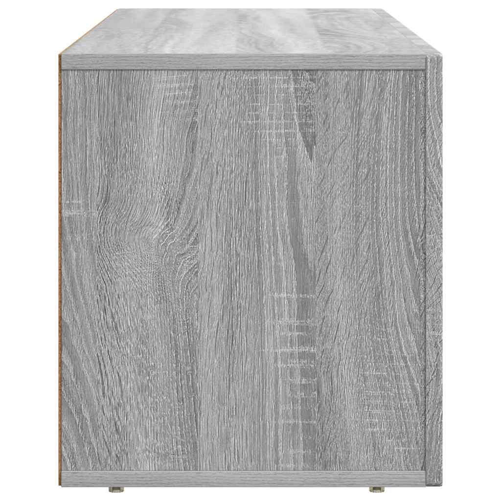 Mobile TV-Credenza TV-Console TV Grigio Sonoma 100 x 35 x 40 cm Legno multistrato