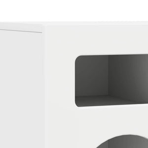 Mobile TV-Credenza TV-Console TV Bianco 80 x 35 x 40 cm Legno multistrato