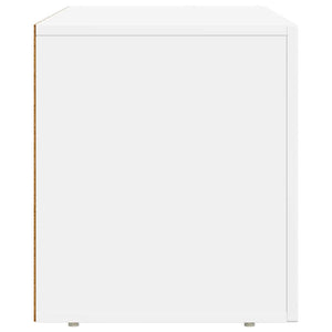 Mobile TV-Credenza TV-Console TV Bianco 80 x 35 x 40 cm Legno multistrato