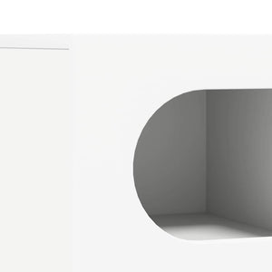 Mobile TV-Credenza TV-Console TV Bianco 60 x 35 x 40 cm Legno multistrato