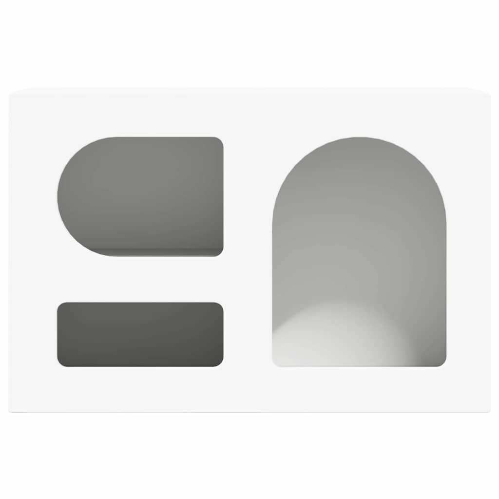 Mobile TV-Credenza TV-Console TV Bianco 60 x 35 x 40 cm Legno multistrato