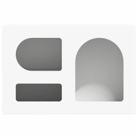 Mobile TV-Credenza TV-Console TV Bianco 60 x 35 x 40 cm Legno multistrato