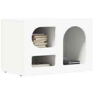Mobile TV-Credenza TV-Console TV Bianco 60 x 35 x 40 cm Legno multistrato