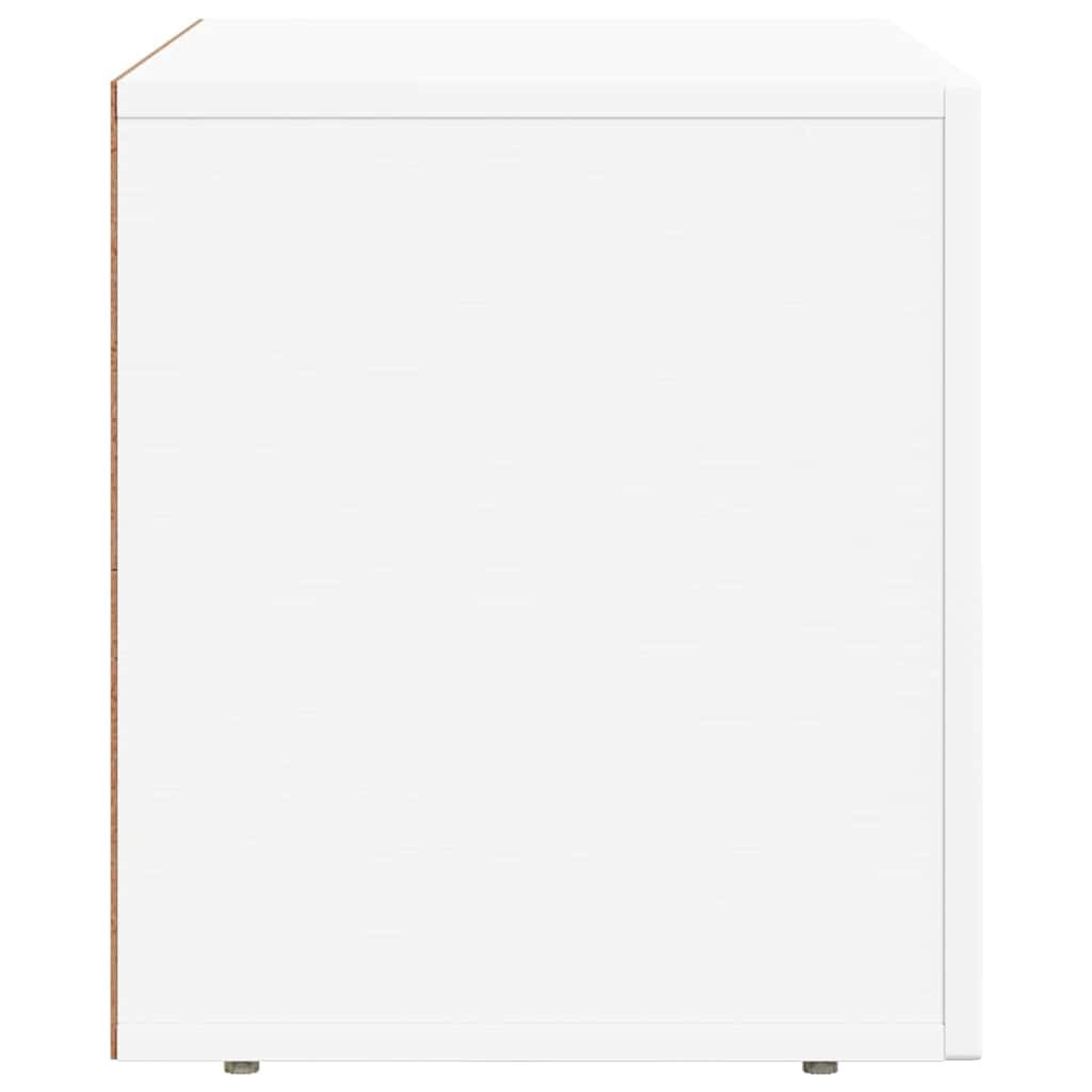 Mobile TV-Credenza TV-Console TV Bianco 60 x 35 x 40 cm Legno multistrato