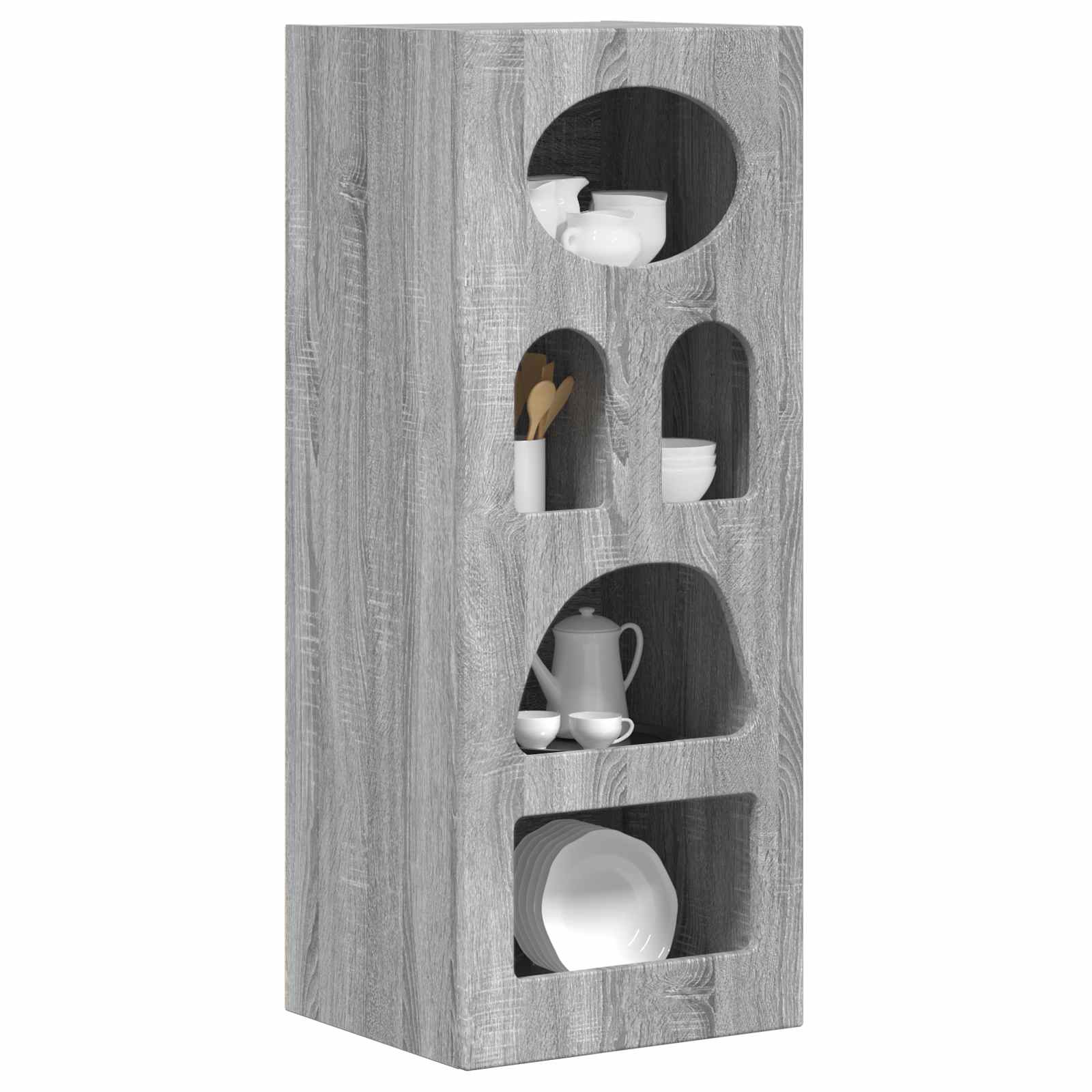 Credenza Grigio Sonoma 40 x 35 x 100,5 cm Legno multistrato 891300