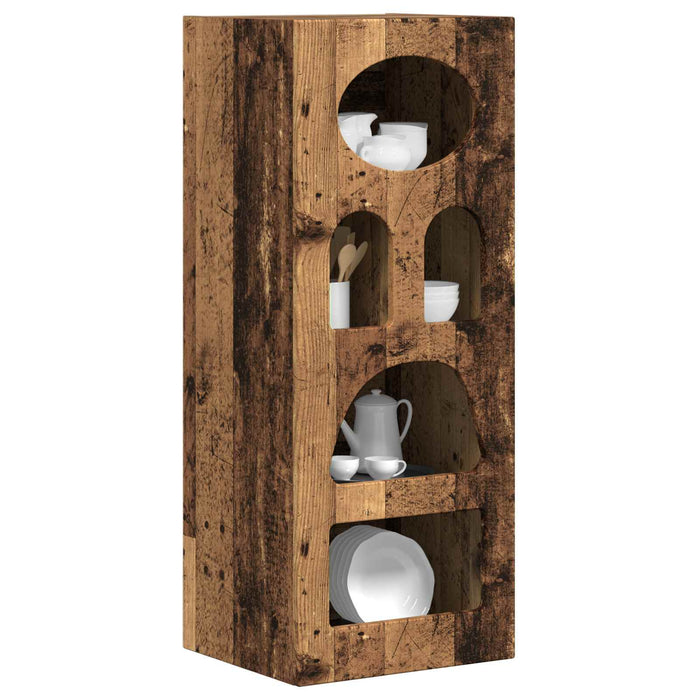 Credenza-Buffet-Armadio da cucina Legno vecchio 40 x 35 x 100,5 cm Legno multistrato