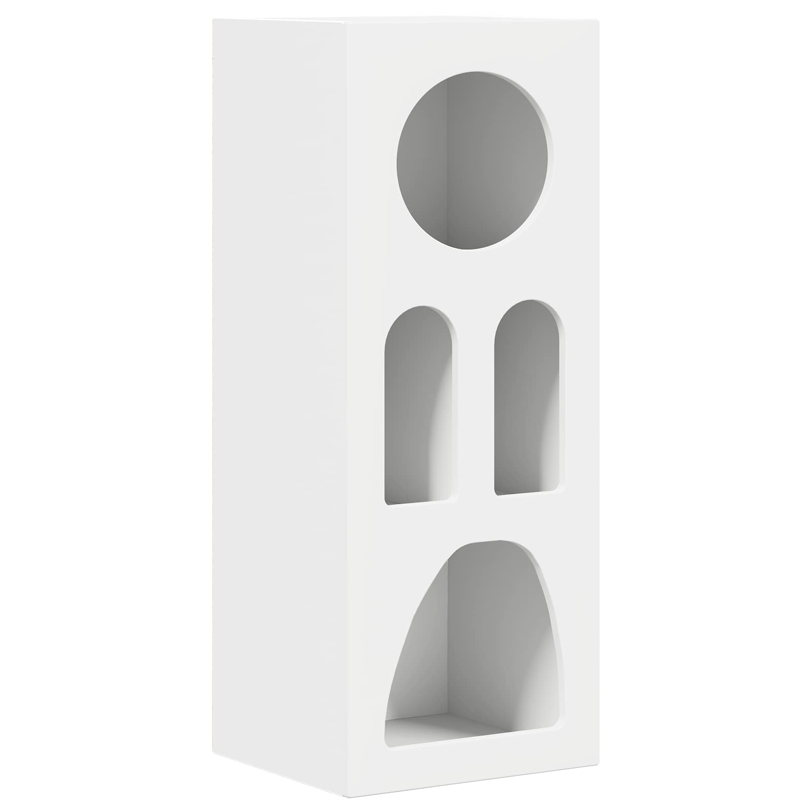 Credenza Bianco 40 x 35 x 100.5 cm Legno multistrato 891304