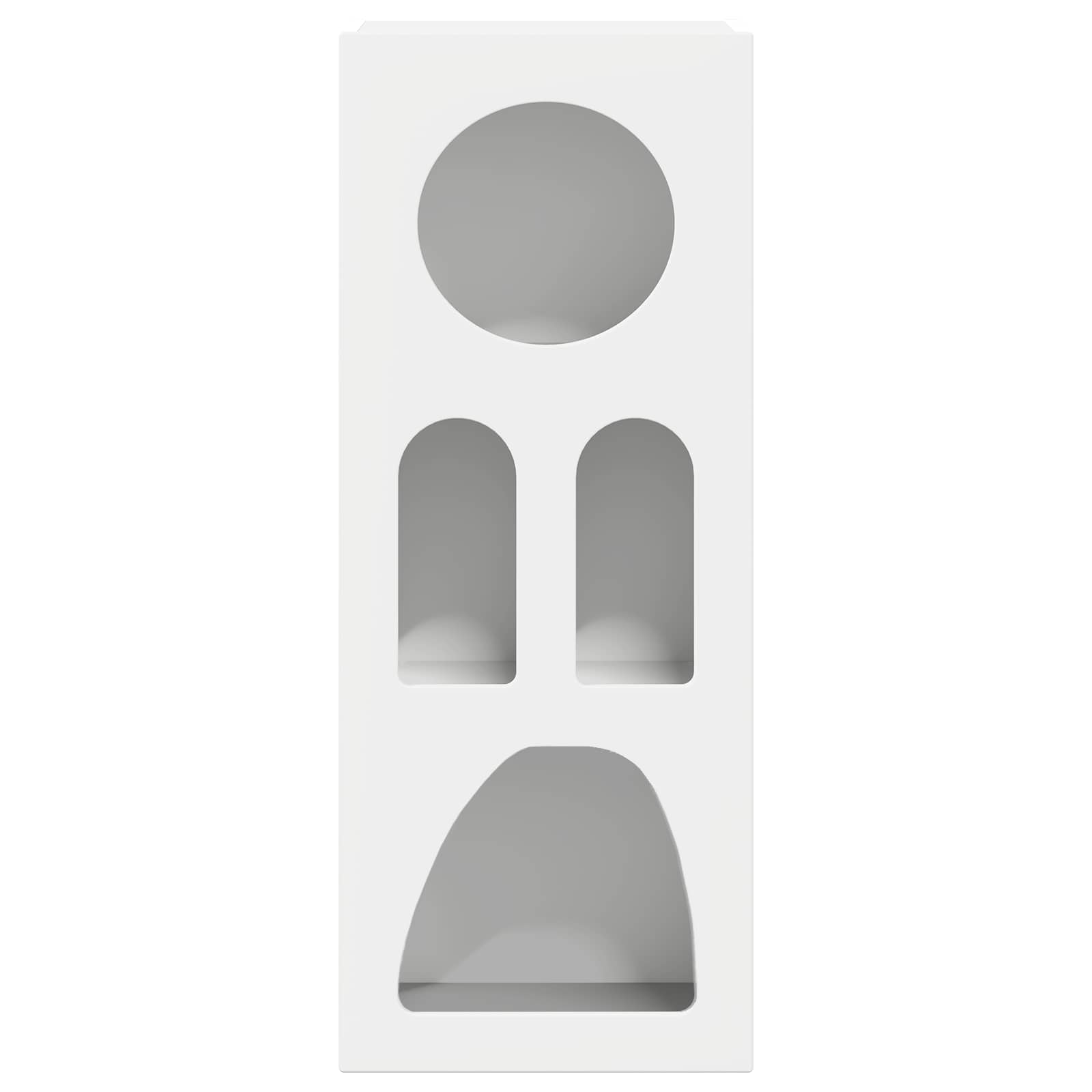 Credenza Bianco 40 x 35 x 100.5 cm Legno multistrato 891304