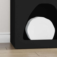 Credenza Nero 40 x 35 x 100.5 cm Legno multistrato 891305