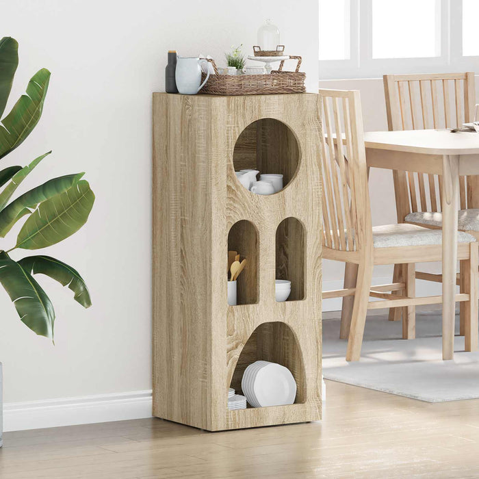 Credenza Rovere Sonoma 40 x 35 x 100.5 cm Legno multistrato 891306