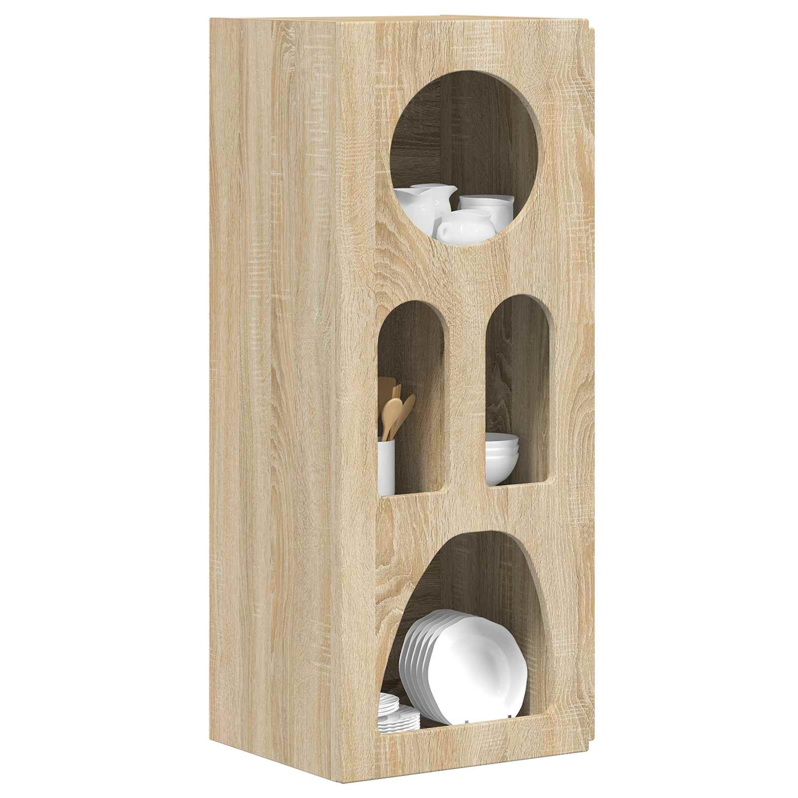 Credenza Rovere Sonoma 40 x 35 x 100.5 cm Legno multistrato 891306