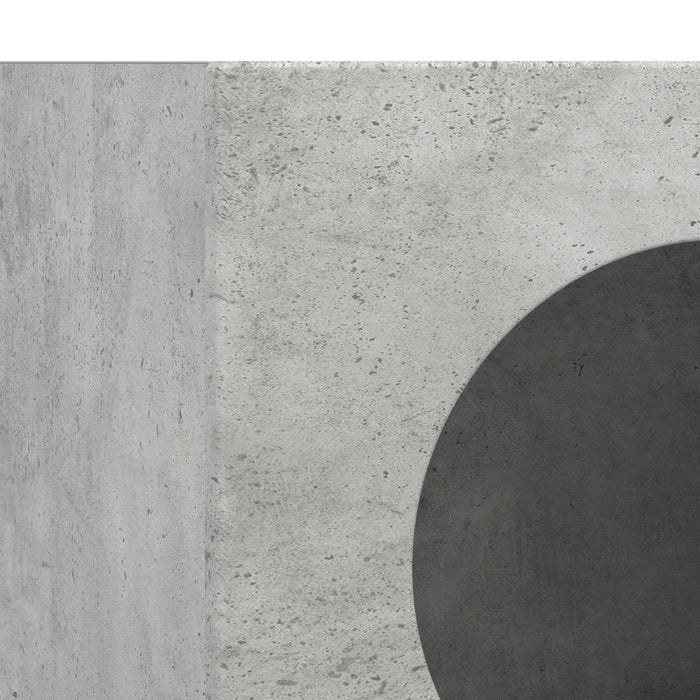 Credenza Grigio cemento 40 x 35 x 100.5 cm Legno multistrato 891307