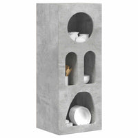 Credenza Grigio cemento 40 x 35 x 100.5 cm Legno multistrato 891307