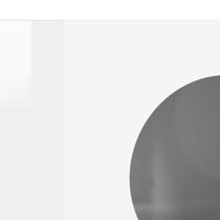 Credenza Bianco Lucido 40 x 35 x 100.5 cm Legno multistrato 891308