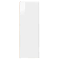 Credenza Bianco Lucido 40 x 35 x 100.5 cm Legno multistrato 891308