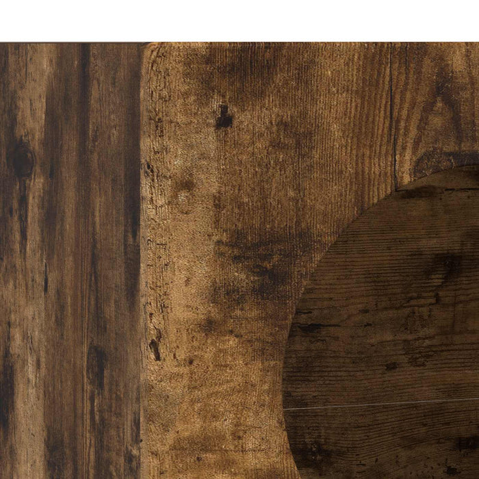 Credenza Rovere fumé 40 x 35 x 100.5 cm Legno multistrato 891309