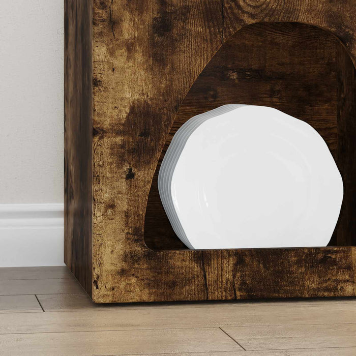 Credenza Rovere fumé 40 x 35 x 100.5 cm Legno multistrato 891309