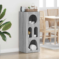 Credenza Grigio Sonoma 40 x 35 x 100.5 cm Legno multistrato 891310