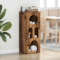 Credenza-Buffet-Armadio da cucina Legno vecchio 40 x 35 x 100.5 cm Legno multistrato