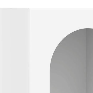 Credenza Bianco 59 x 35 x 80.5 cm Legno multistrato 891314