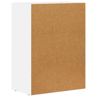 Credenza Bianco 59 x 35 x 80.5 cm Legno multistrato 891314