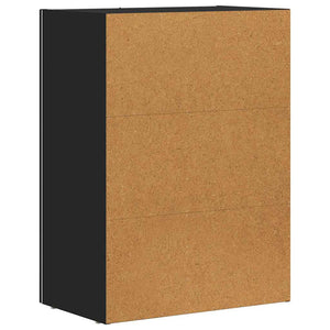 Credenza Nero 59 x 35 x 80.5 cm Legno multistrato 891315