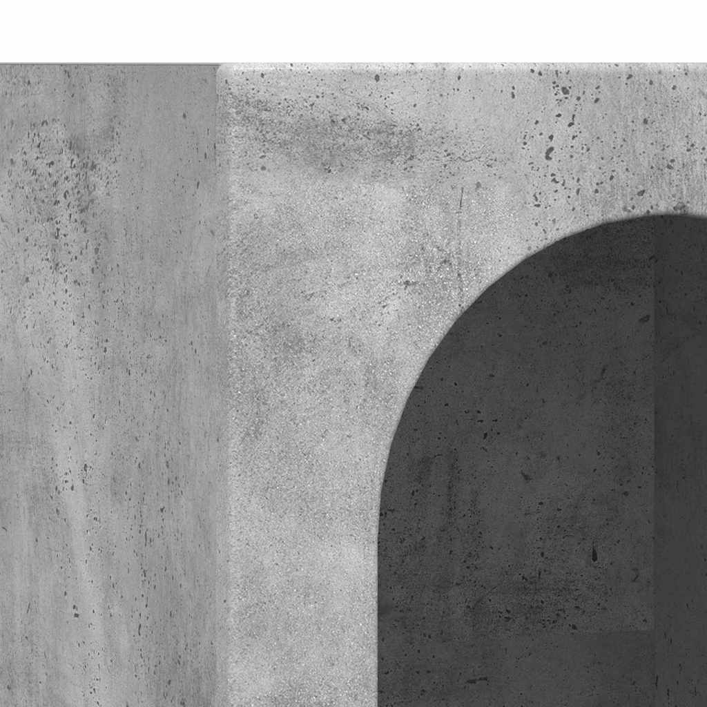 Credenza Grigio cemento 59 x 35 x 80.5 cm Legno multistrato 891317