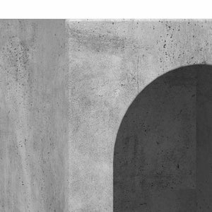 Credenza Grigio cemento 59 x 35 x 80.5 cm Legno multistrato 891317