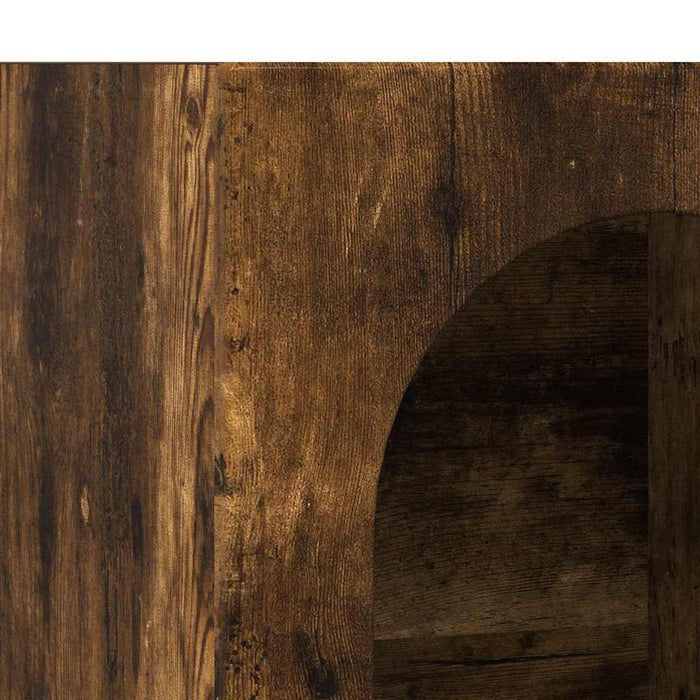 Credenza Rovere fumé 59 x 35 x 80.5 cm Legno multistrato 891319