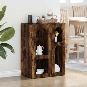 Credenza Rovere fumé 59 x 35 x 80.5 cm Legno multistrato 891319