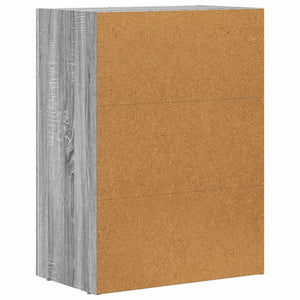 Credenza Grigio Sonoma 59 x 35 x 80.5 cm Legno multistrato 891320